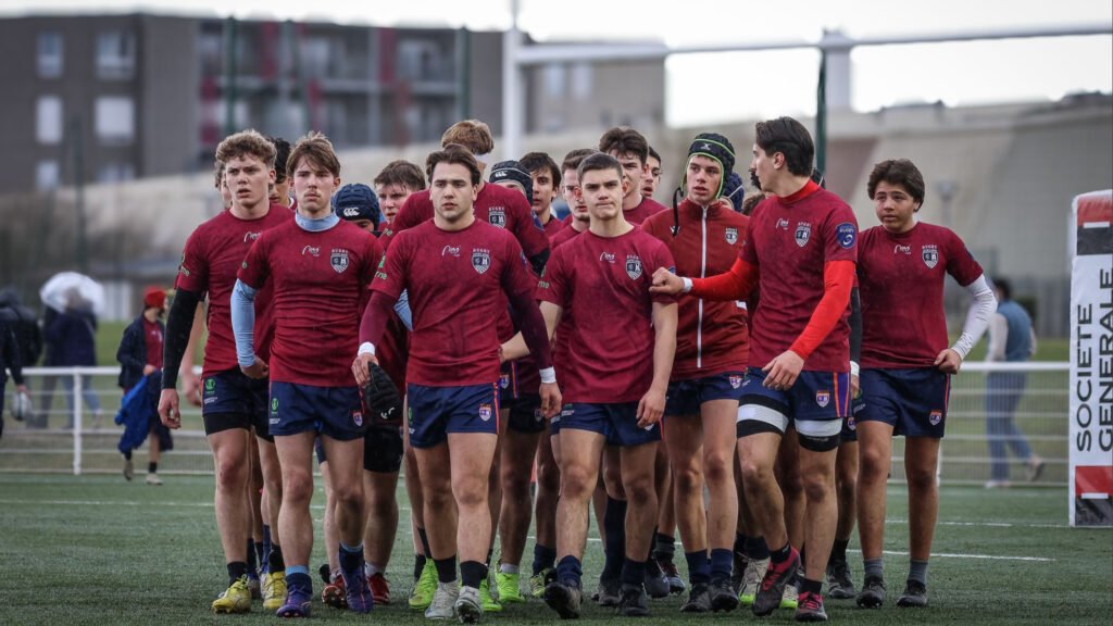 équipe u18 entente marne rugby