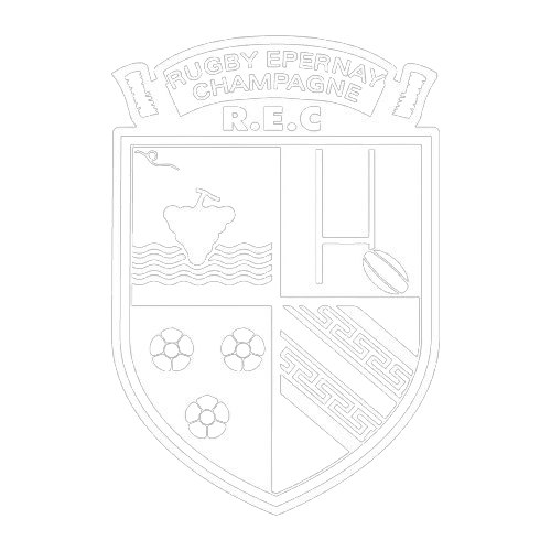 Logo du Rugby Épernay Champagne en blanc
