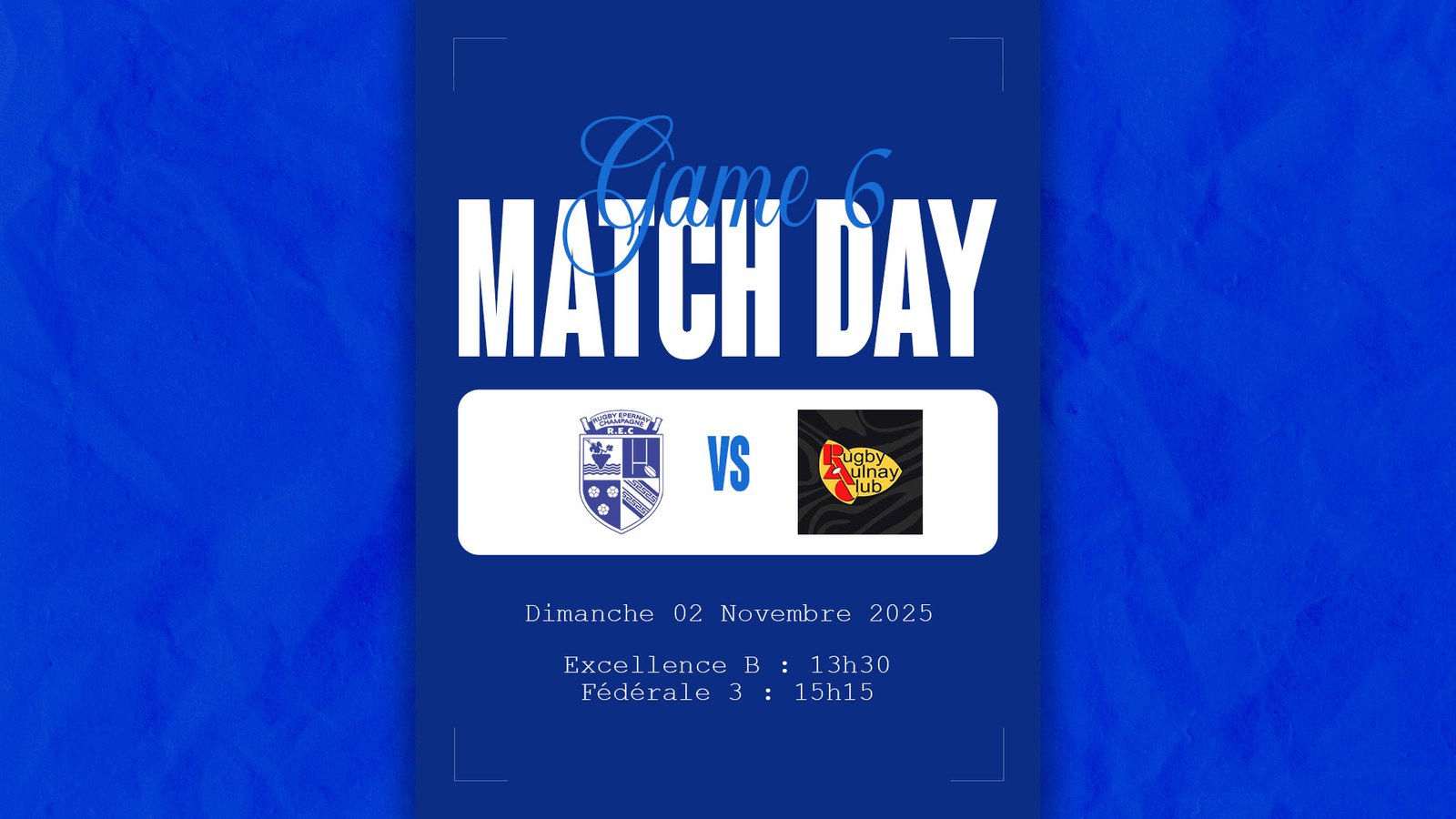 Match 6 des séniors