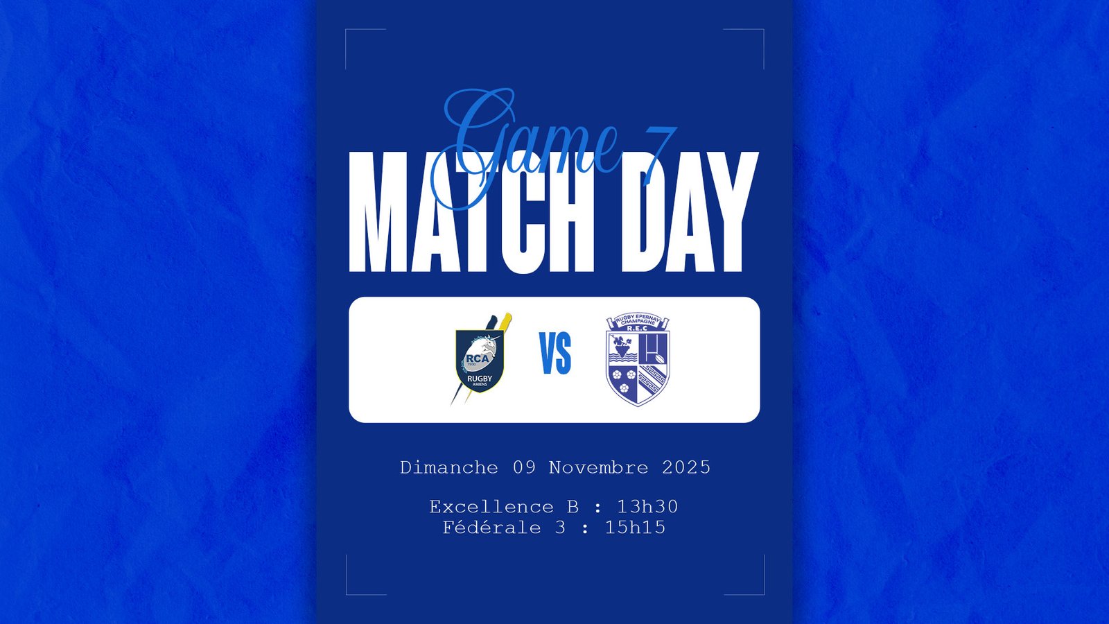 Match 7 des séniors