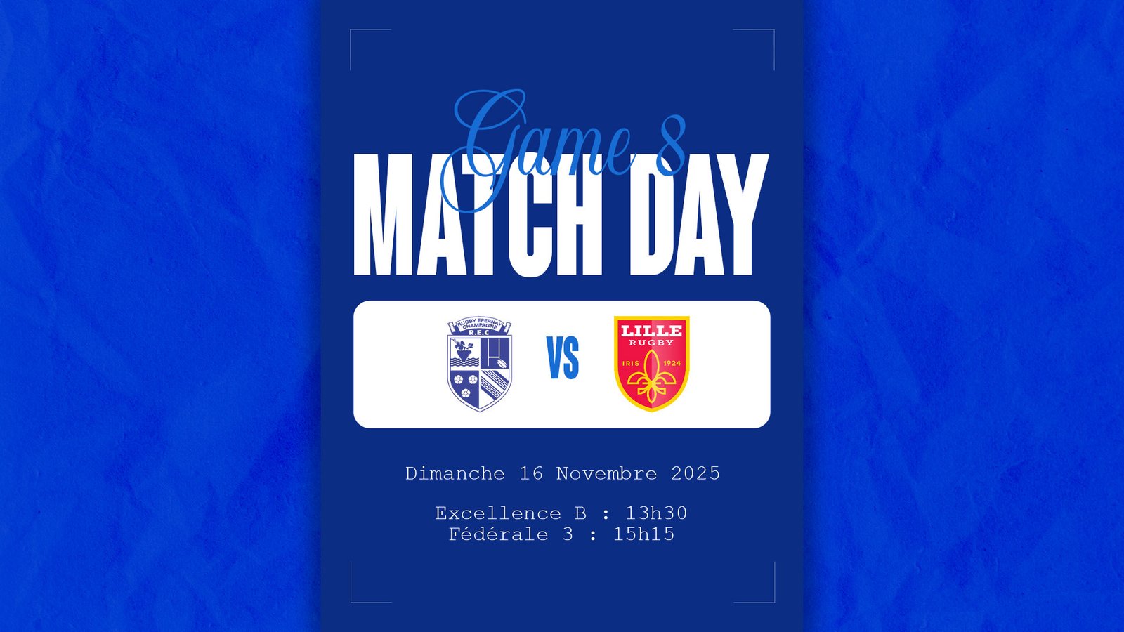 Match 8 des séniors