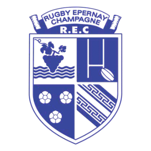Logo du Rugby Épernay Champagne en blanc